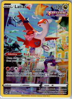 Latias GG20/GG70 SWSH: Crown Zenith: Galarian Gallery - Pokemon Card - NM - Image 1
