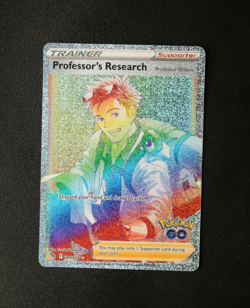 Pokemon Card - Professor's Research 084/078 - Pokemon GO - Secret Rare - NM ⭐ - Image 1