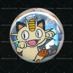 MEOWTH Badge Gem Pack Pokemon Exclusive Simplified Chinese - Image 1