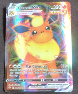 Pokemon TCG Flareon VMAX 018/203 Evolving Skies Ultra Rare Holo HP 320 Eng - Image 1