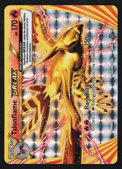 Talonflame BREAK Holo 21/114 XY Steam Siege 2016 Pokemon TCG - Image 1