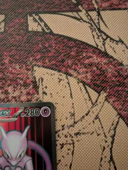 Pokemon TCG Destined Rivals Team Rocket's Mewtwo EX Full Art Card 213/182 - Image 4