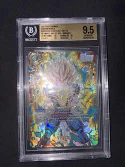 Dragon Ball Super Fusion World Vegeta FB01-096 SR Ultimate Battle Alt - WINNER - Image 1
