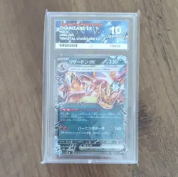 Pokemon TCG Japanese 9 Graded Holo Card Lot - Charizard ex, Raichu GX - Image 5