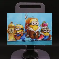 Minions 1/1 Origin Sketch Card By Cici - Image 1