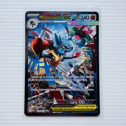 Mega Lucario Ex - 179/132 - SIR - Mega Evolutions - Pokemon Card - NM/M - Image 1
