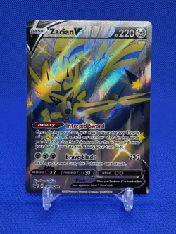 Zacian V (Shiny) SWSH292 SWSH: Sword & Shield Promo Cards Holo - Image 1