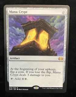 Magic MTG - Mana Crypt - Double Masters Regular Card 270/332 - Image 1