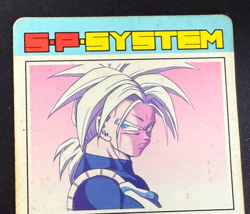 Dragon Ball Z Card No.842 Trunks TCG Holo Rare Amada Made in Japan - Image 5