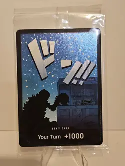 One Piece Devil Fruit Vol. 3 Special Don!! Promo Card Blue Trafalgar Law - Image 1