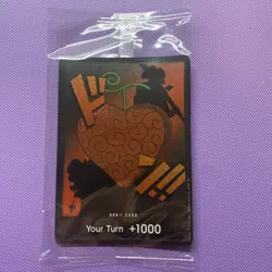 DON!! Card (Op-Op Fruit) (Devil Fruits Collection Vol. 3) One Piece SEALED - NM - Image 1