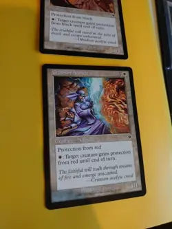 MTG Card. x2 Crimson Acolyte & Obsidian Acolyte Clerics Judgment 2 cards - Image 5