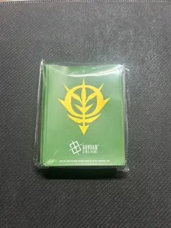 Gundam Card Game Official Matte Sleeves EVX06 (Zeon) - Image 1