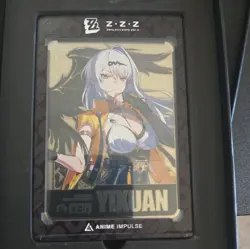Zenless Zone Zero Yixuan SILVER Metal Card ZZZ Anime Impulse Exclusive Series 3 - Image 1