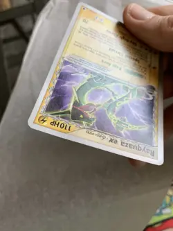 Pokemon trading card Rayquaza non holo 97/101 EOG-SR9-7LA - Image 3