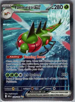 Yanmega ex 228/182 SIR SV10: Destined Rivals - Pokemon Card - NM - Image 1