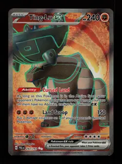 Ting-Lu ex 243/193 Holo Ultra Rare Paldea Evolved Pokemon Cards - Image 1