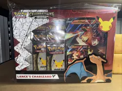 Pokemon TCG Celebrations Collection Lance's Charizard V Box 820650101625 - Image 1