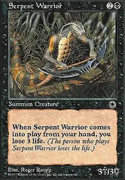 MTG - Serpent Warrior Portal 1 - Image 1