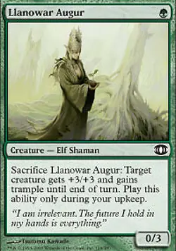 MTG - Llanowar Augur Future Sight - Image 1