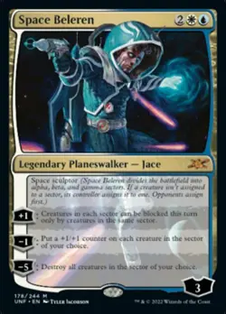 MTG - Space Beleren - Foil, UNFINITY - Image 1