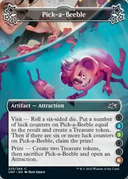 MTG - Pick-a-Beeble (2-3-6) - Foil, UNFINITY - Image 1