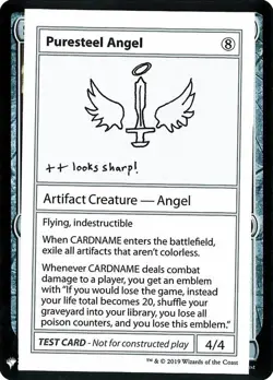 MTG - Puresteel Angel - The List, The List - Image 1