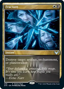 MTG - Fracture - Dark Frame Promo, Promo Packs - Image 1