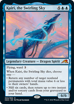 MTG - Kairi, the Swirling Sky - Foil, Kamigawa: Neon Dynasty - Image 1