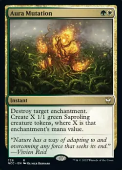 MTG - Aura Mutation, Streets of New Capenna Commander - Image 1