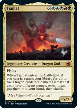MTG - Tiamat - Promo Pack, Promo Packs - Image 1