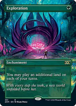MTG - Exploration - Foil - Borderless, Double Masters - Image 1