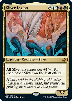 MTG - Sliver Legion - Foil, Time Spiral Remastered - Image 1