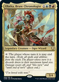 MTG - Obeka, Brute Chronologist, Commander Legends - Image 1