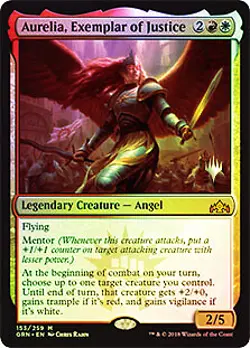 MTG - Aurelia, Exemplar of Justice - Foil - Promo Pack, Promo Packs - Image 1