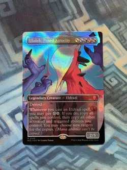 Borderless Ripple Foil Ulalek, Fused Atrocity EX/LP+ Commander: Modern Horizons - Image 1