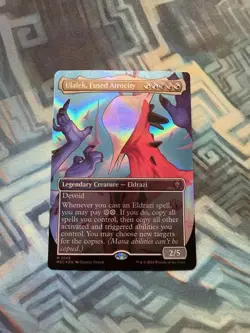 Borderless Ripple Foil Ulalek, Fused Atrocity EX/LP+ Commander: Modern Horizons - Image 2