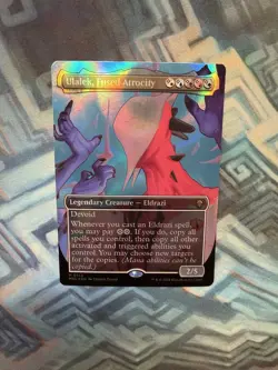 Borderless Ripple Foil Ulalek, Fused Atrocity EX/LP+ Commander: Modern Horizons - Image 4