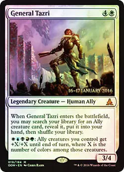MTG - General Tazri - Foil - Prerelease Promo Oath of the Gatewatch - Image 1