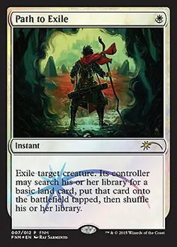MTG - Path to Exile - Foil FNM 2015 FNM Promos - Image 1