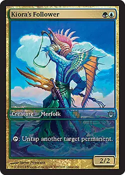 MTG - Kiora's Follower - Game Day Promo Game Day Promos - Image 1