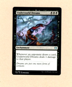 UNDERWORLD DREAMS/ THB Uncommon #121 / Lightly Played / MTG Magic the Gathering - Image 1
