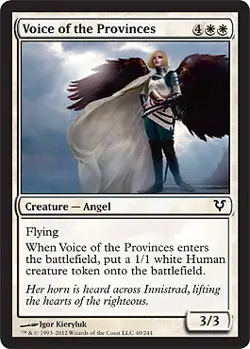 MTG - Voice of the Provinces - Foil Avacyn Restored - Image 1