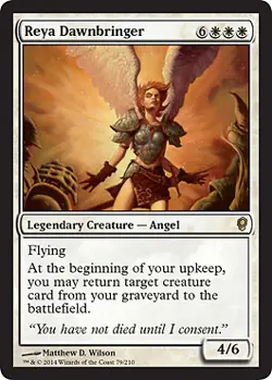 MTG - Reya Dawnbringer - Foil Conspiracy - Image 1