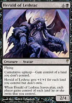 MTG - Herald of Leshrac - Foil ColdSnap - Image 1