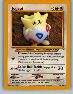 Pokemon TCG Neo Destiny Togepi Regular - Image 1