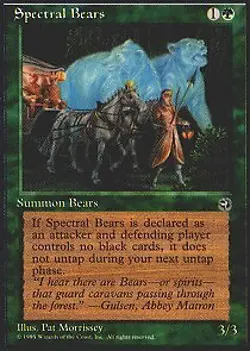 MTG - Spectral Bears Homelands - Image 1