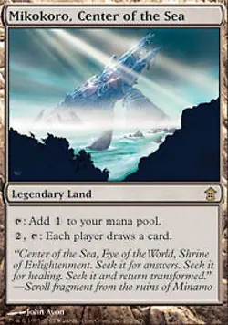 MTG - Mikokoro, Center of the Sea - Foil Saviors of Kamigawa - Image 1