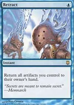 MTG - Retract - Foil Darksteel - Image 1