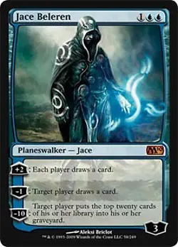MTG - Jace Beleren Magic 2010 - Image 1